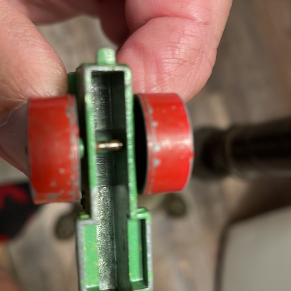 Lesney Number one road roller green with red metal wheels fully functional - Picture 3 of 3